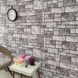 vidaXL 3D stenski paneli svetlo sive opeke 10 kosov EPS | Shoptok.si