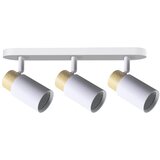 Candellux Lighting Bijela/u prirodnoj boji stropna svjetiljka s metalnim sjenilom 48x5.5 cm Claro – | shoptok.hr