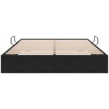 Krevet s od storage s uzglavljem Crna 135 x 190 cm Baršun | Eponuda.com
