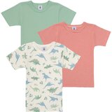 Petit Bateau Majice s kratkimi rokavi 3 TEE SHIRTS MC Večbarvna | Shoptok.si