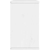 TV ormarić ODDA bijeli 79x24x40 cm puno drvo bor | shoptok.hr
