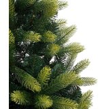 vidaXL Umjetno zložljivo božično drevo s 300 LED diodami Zelena 240 cm | Shoptok.si