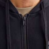 Jack & Jones muška dukserica s kapuljačom i zatvaračem Corp Logo (crna) | shoptok.hr