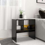vidaXL Bočni stolić crni 50 x 30 x 50 cm od iverice | shoptok.hr