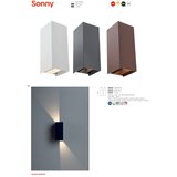  Redo 90635 - LED spoljašnje svetlo SONNY 2xLED/5W/230V 2200/3000/4000K IP54 belo | Eponuda.com