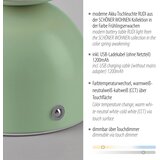 SCHÖNER WOHNEN 19218-43 - LED prigušiva stona lampa RUDI LED/1,2W/5V zelena | Eponuda.com