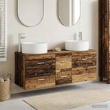  Set namještaja za kupaonicu 3 kom. Staro drvo Smeđa 49.5 x 44.5 x 65.5 cm | shoptok.hr