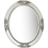 Zidno ogledalo u baroknom stilu 50 x 60 cm srebrno | shoptok.hr