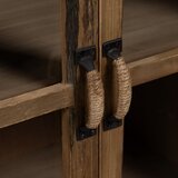 Ixia Vitrina iz masivne jelke v naravni barvi 64x92,5 cm – | Shoptok.si