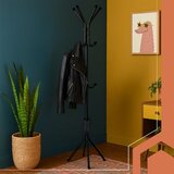 Ruhhy samostojeća vješalica za kapute 170 cm - crna | shoptok.hr