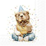 IHR Papirnati prtički v kompletu 20 kos Happy Teddy - IHR Cene