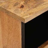  Noćni ormar 2 pcs Prirodna 40 x 33 x 46 cm Čvrsto drvo manga | Eponuda.ba