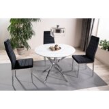Molarem Home stol AGIS - staklo s efektom mramora | shoptok.hr