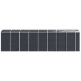  Vrtno spremište antracit 191 x 725 x 198 cm pocinčani čelik | shoptok.hr