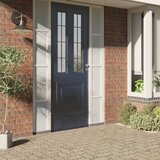 vidaXL Okenska folija matirana črte 60x500 cm PVC | Shoptok.si
