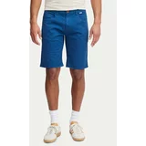 Blend Kratke hlače iz tkanine 20716713 Mornarsko modra Slim Fit
