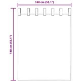 vidaXL Voile zavese z rod žepi 2 kosa svetlo roza | Shoptok.si