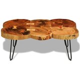  Stolić za Kavu 35 cm sa 6 Trupaca Masivno Drvo Akacije | shoptok.hr