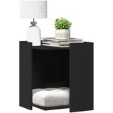 vidaXL Kutija za mačji pijesak crna 42x42x51 cm konstruirano drvo | shoptok.hr