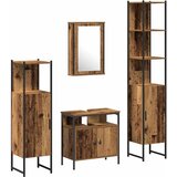  Set namještaja za kupaonicu 4 kom. Staro drvo | shoptok.hr