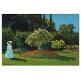  Slika - Claude Monet – Woman in the Garden 120x80 Na talijanskom platnu | shoptok.hr
