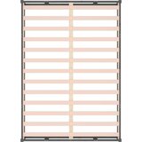  Posteljni okvir siv 135x190 cm 4FT6 trden les, (20684489) | Shoptok.si