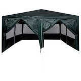 Šator za zabave Zelena 400 x 400 x 266 cm Polietilen | shoptok.hr