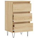  Komoda boja hrasta sonome 40 x 35 x 70 cm od konstruiranog drva Smeđa | shoptok.hr