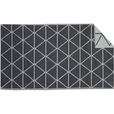 kopalniška preproga graphics triangle "antracit" - 67x120cm