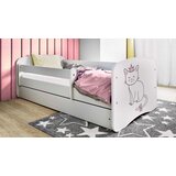  Drveni dječji krevet MAČKA s ladicom - 180x80 cm rozi | shoptok.hr