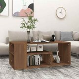  Stolić za kavu boja smeđeg hrasta 100x50x40cm konstruirano drvo | Eponuda.com