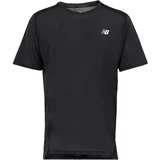 New Balance Tehnička sportska majica 'Accelerate' crna / bijela