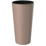  Visok cvetlični lonec Aurora (Ø 30 x 57 cm, umetna masa, rjava) | Shoptok.si