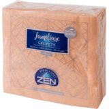Zen Jednoslojne salvete Familiare 50/1 33X33 breskva Cene