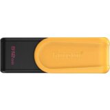 Kingston USB memorija DTXS/512GB/512GB/DataTraveler Exodia S/3.2/crno-žuta | ePonuda.com