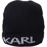 Karl Lagerfeld Muška kapa 805601-512322-9, Crna Cene