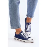 PH2 NEWS Women's Classic Sneakers Navy Blue Ecoma