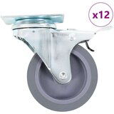 vidaXL Okretni kotačići 12 kom 75 mm | shoptok.hr