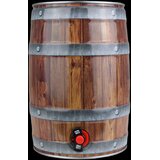 ich-zapfe 5L zaboj za zabavo s pipo, lesena optika, lahka in prenosna, (5000216738) | Shoptok.si