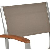 Gardenson Vrtni Stol Naxos, 2 Kos, Aluminij | Shoptok.si