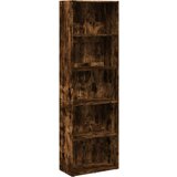 Maison Chic Knjižna omara - Knjižni regal dimljeni hrast 60x30x189 cm inženirski les, (21724744) Cene