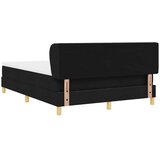  Krevet s opruga kutije s uzglavljem Crna 140 x 190 cm tkanina | shoptok.hr