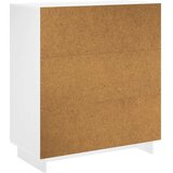  Komoda Bijela visokog sjaja 67 x 34,5 x 75 cm Konstruirano drvo | shoptok.hr