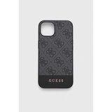 Guess Etui za telefon iPhone 13 6,1" siva barva | Shoptok.si