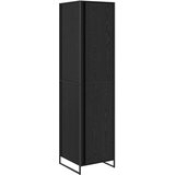  Ormar s pohranom Crni hrast 50 x 50 x 200 cm Konstruirano drvo | shoptok.hr