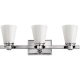 Elstead Lighting Elstead Avon Stenska svetilka za kopalnico nad ogledalom s 3 lučmi, polirani krom, IP44, G9, (22099252) | Shoptok.si