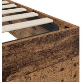  Otomanski krevet s pohranom Staro drvo 193 x 90 x 25 cm | shoptok.hr