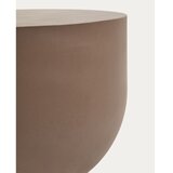 Kave Home Betonska okrogla vrtna klubska mizica ø 60 cm Garbet – | Shoptok.si