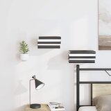  Lebdeća polica s policom Zidne 4 pcs Bijeli 6 x 10,8 x 6,6 cm | shoptok.hr