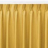  Curtain CARMENA color mustard style classic flex 9.5 cm with double pleat braid 220x270 HOMEDE | shoptok.hr